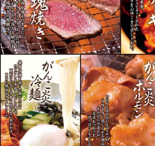 がんこ炎メニュー