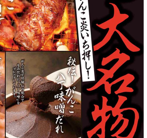 がんこ炎メニュー